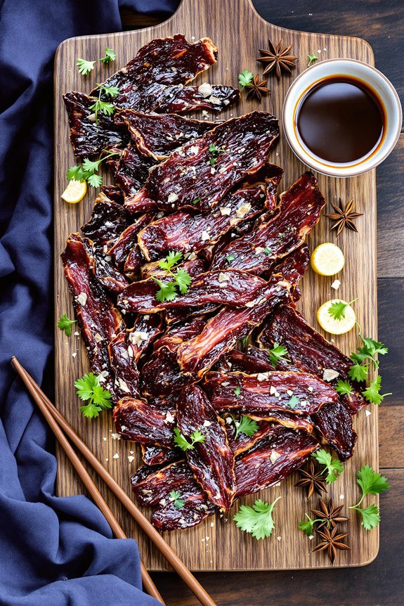 asian inspired beef jerky recipe