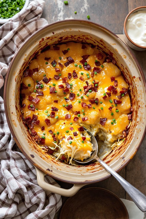 bacon loaded cheesy potato goodness