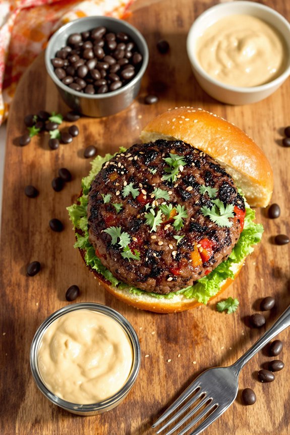 black bean burger recipe