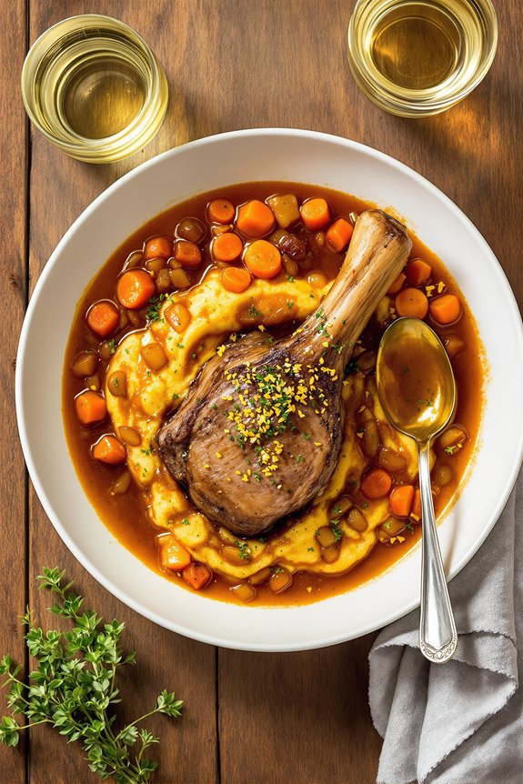 braised veal osso buco