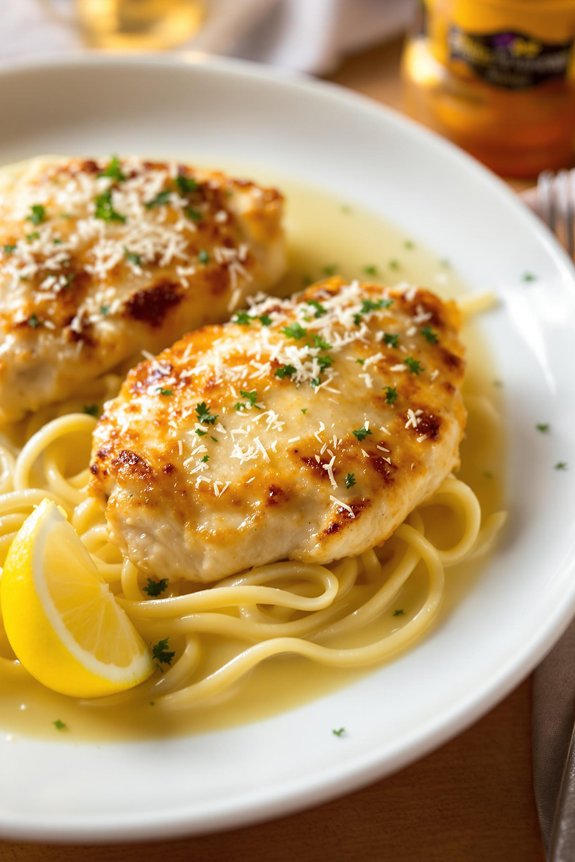 buttery lemon chicken francese
