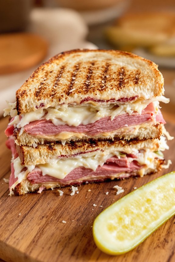 classic new york reuben sandwich