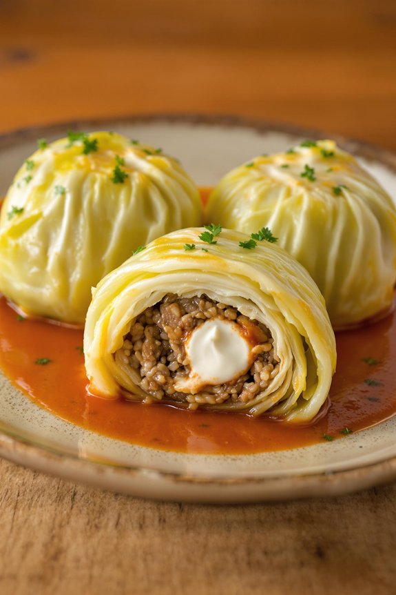 classic stuffed cabbage rolls