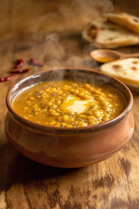 comforting indian lentil dal