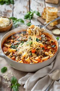 comforting italian lasagna soup