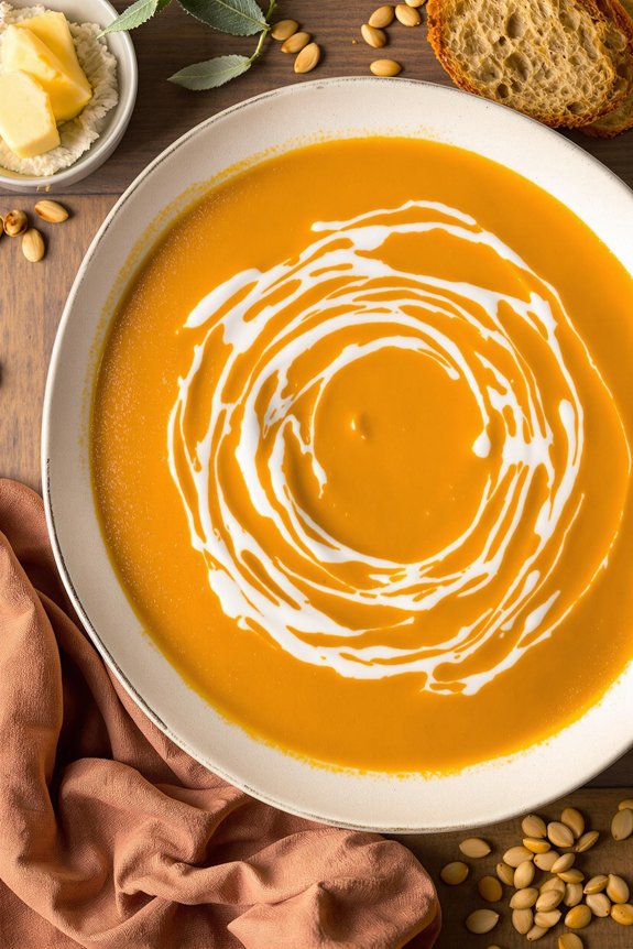 cozy butternut squash soup