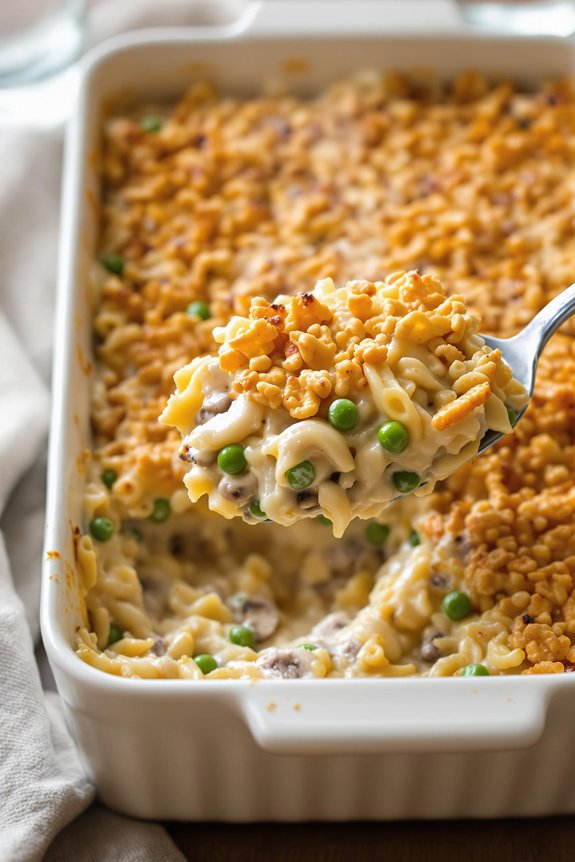 cozy tuna noodle casserole