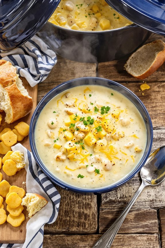 creamy clam chowder recipe