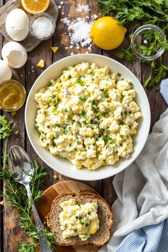 creamy egg salad recipe