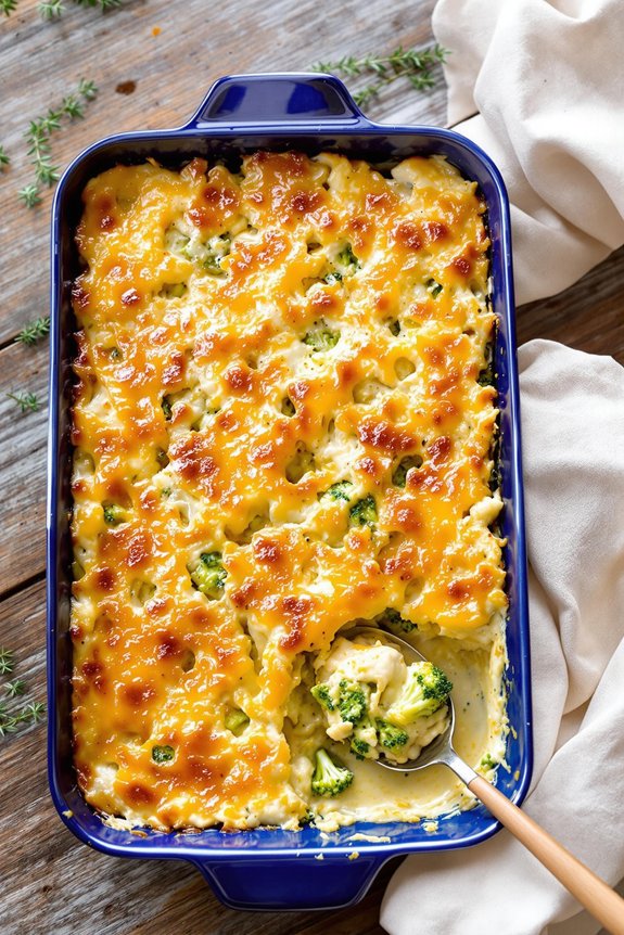 creamy gruyere chicken dish