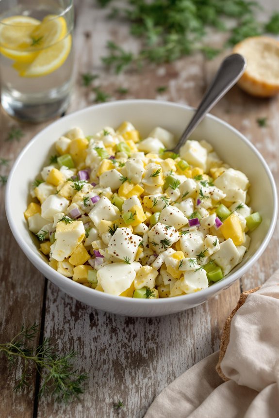 creamy homestyle egg salad
