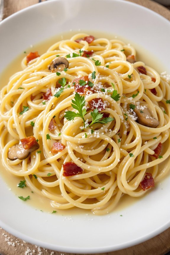 creamy italian carbonara recipe