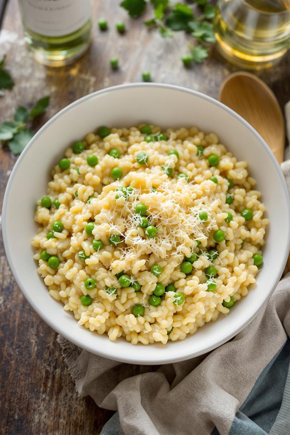 creamy italian parmesan risotto