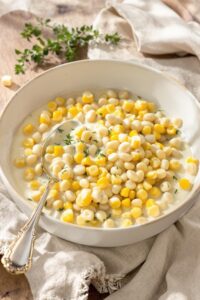 creamy lima beans dish