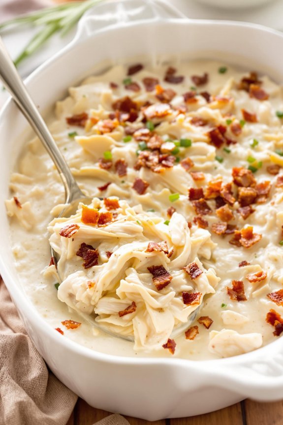 creamy ranch bacon chicken