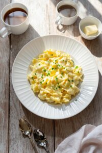 creamy scrambled eggs recipe