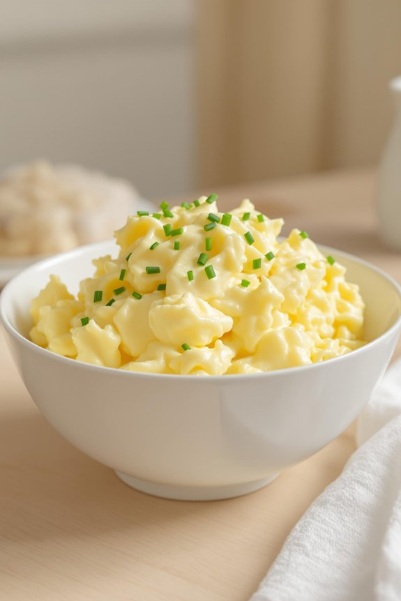 creamy scrambled eggs technique