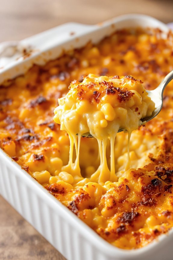 creamy southern comfort macaroni