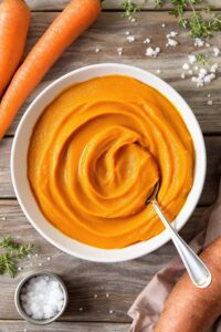 creamy sweet potato puree