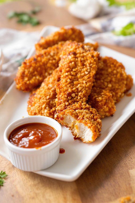 crispy bbq chicken tenders