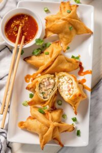 crispy crab rangoon recipe