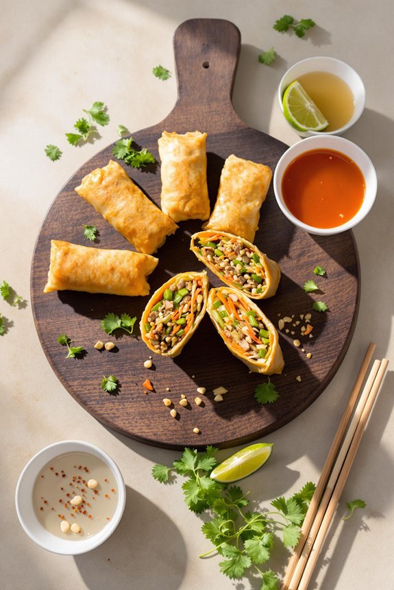 crispy filipino spring rolls