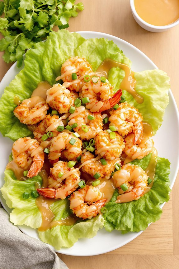 crispy fried shrimp dish