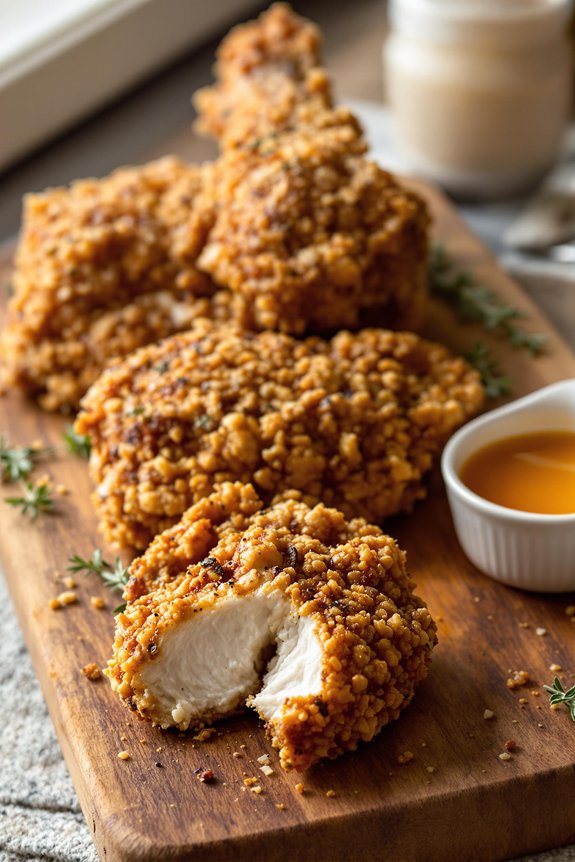 crispy homestyle fried chicken