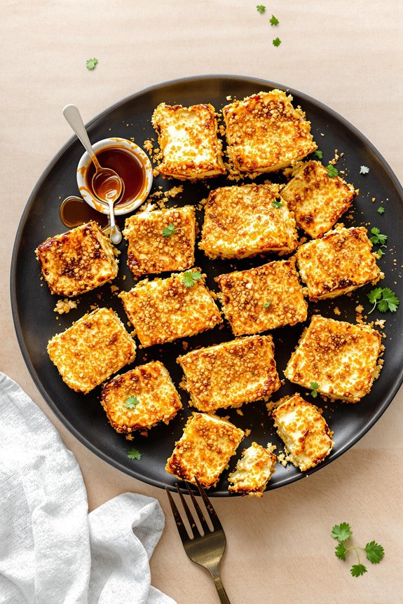 crispy plant based tofu delight