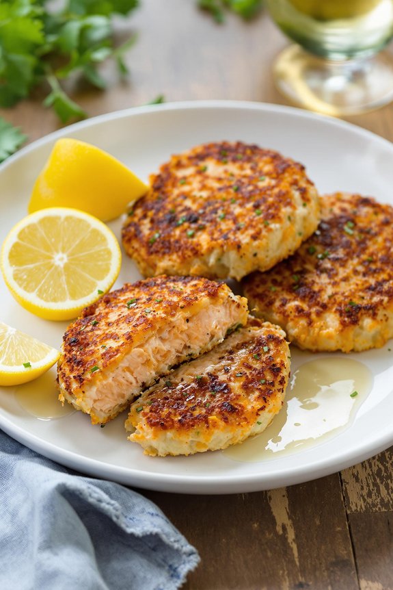 crispy salmon patties recipe