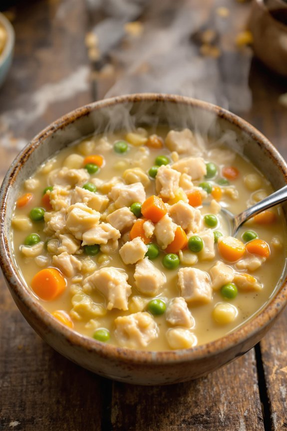 crockpot chicken pot pie