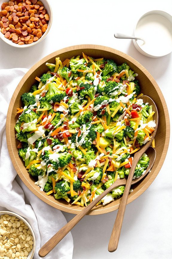 crunchy broccoli salad recipe