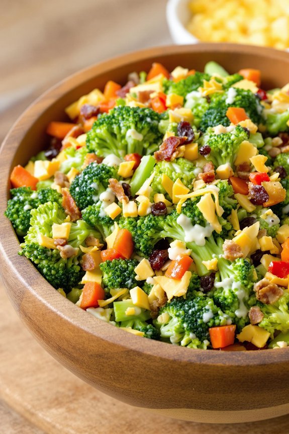 crunchy broccoli salad recipe