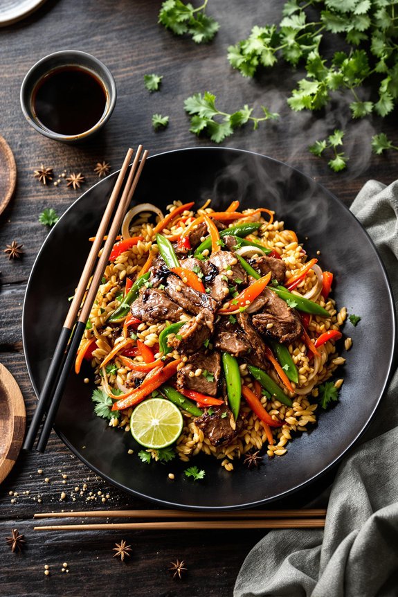 delicious asian beef stir fry