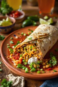delicious homemade burrito recipe