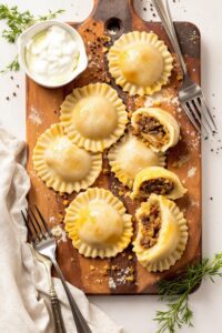 delicious homemade polish dumplings