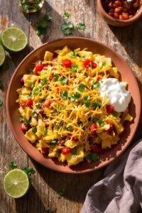 delicious mexican breakfast dish
