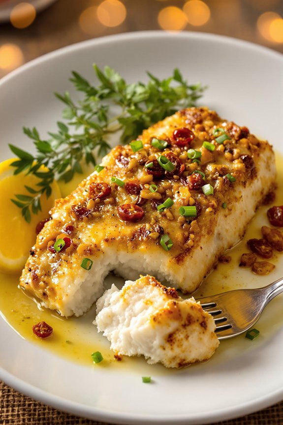 elegant chilean sea bass