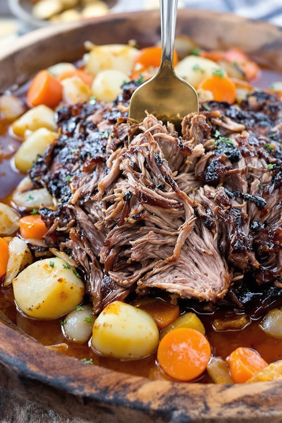 fall apart tender brisket roast