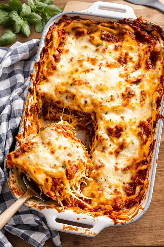 four cheese lasagna recipe