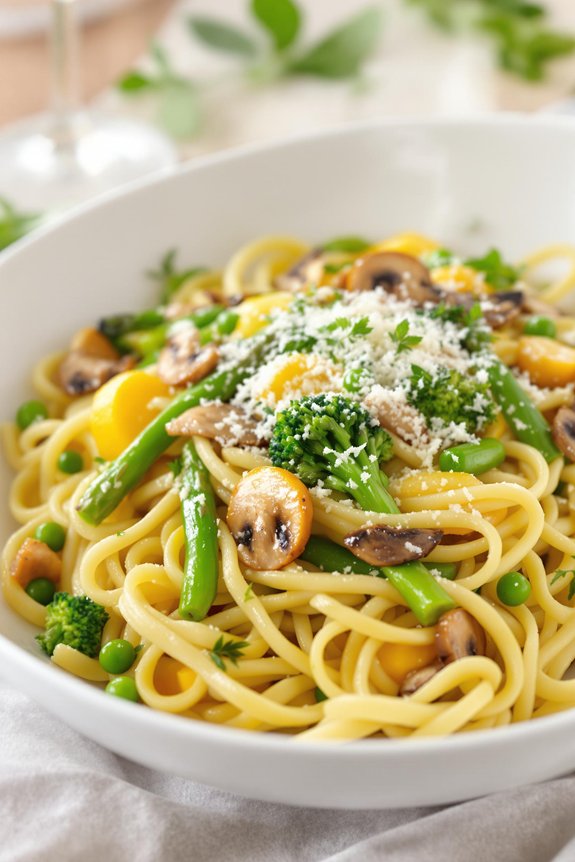 garden fresh pasta primavera recipe