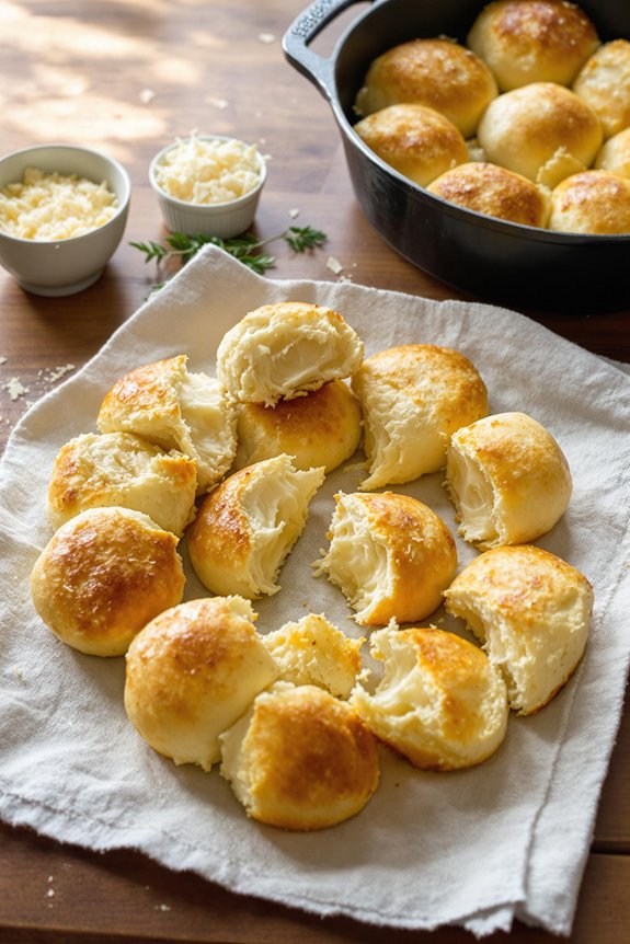 golden brazilian cheese bread