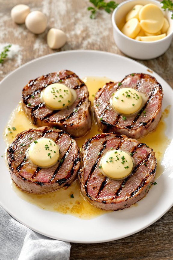 grilled lamb with sauce