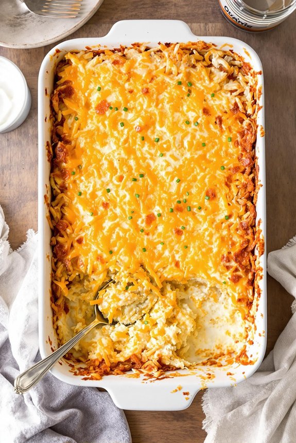 hashbrown casserole instructions provided