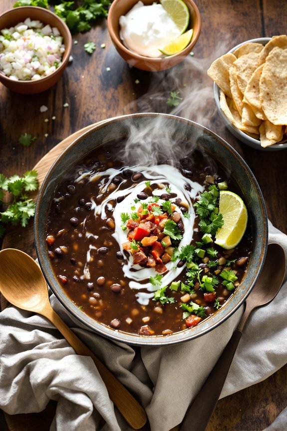 hearty black bean soup