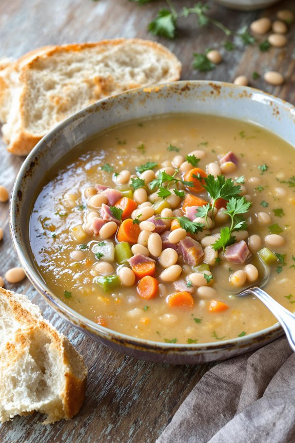 hearty ham and beans