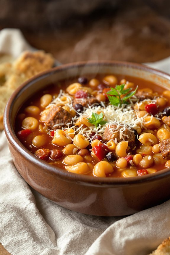hearty italian sausage minestrone