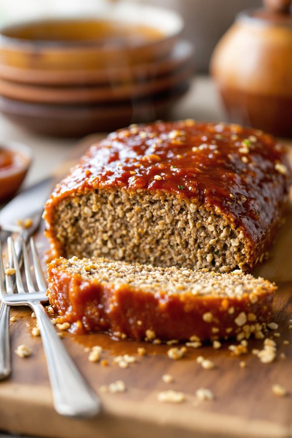 hearty old fashioned oatmeal meatloaf
