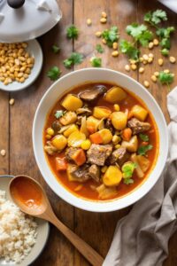 hearty thai beef stew
