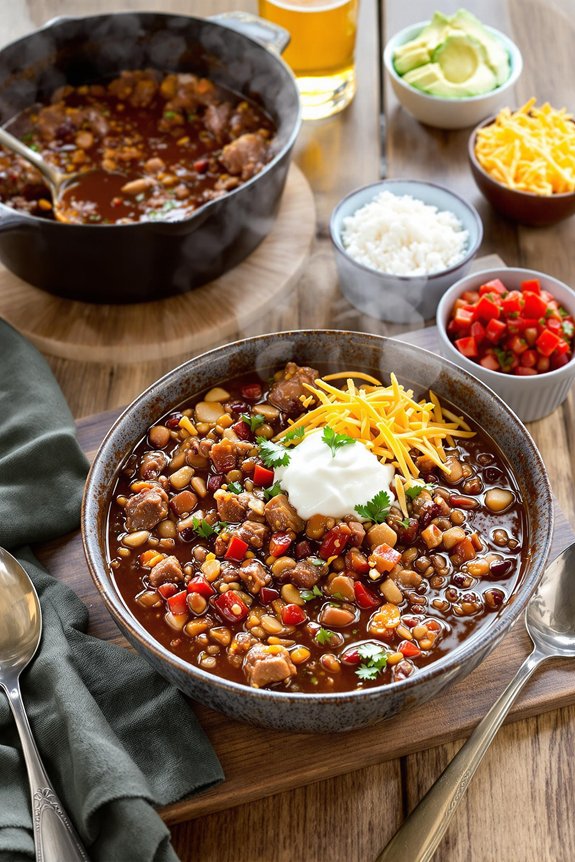 hearty venison chili recipe